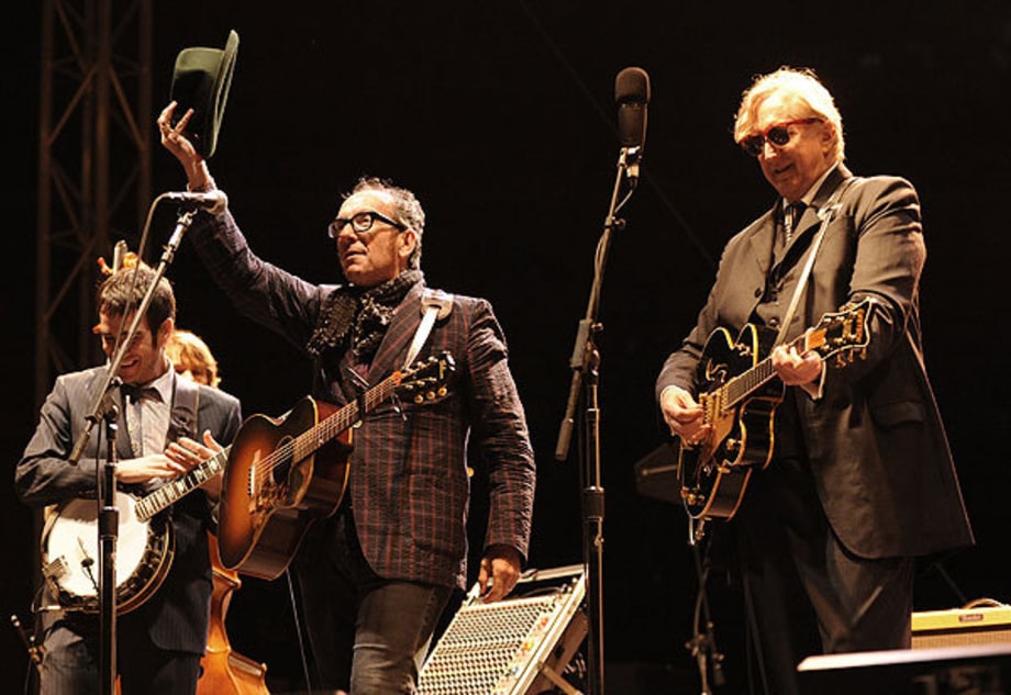 Elvis Costello and T Bone Burnett