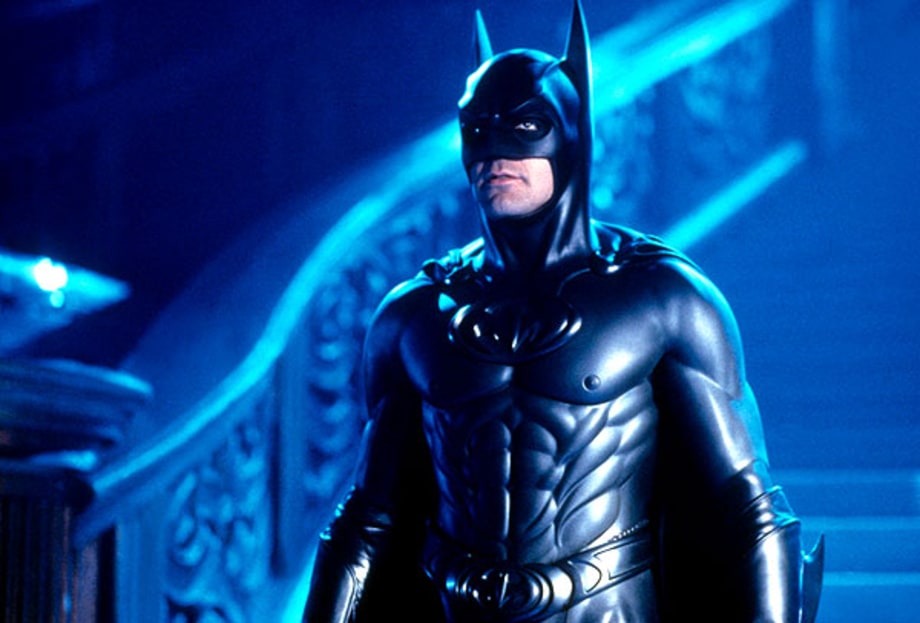 Super Dud: George Clooney as the Caped Crusader in 'Batman and Robin'