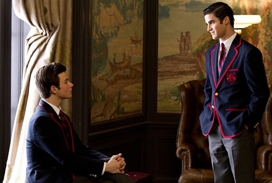 Kurt Hummel and Blaine Anderson on 'Glee'