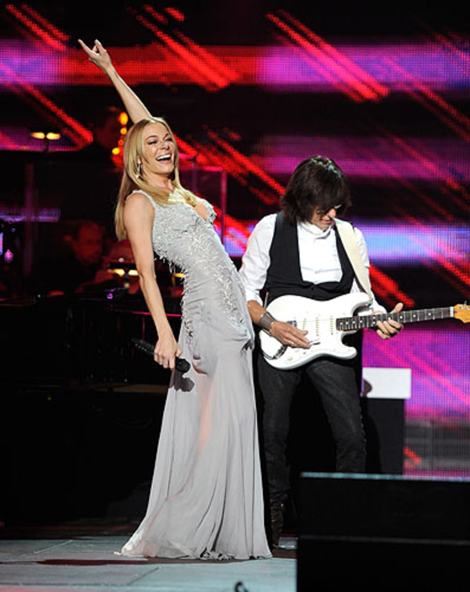 LeAnn Rimes and Jeff Beck