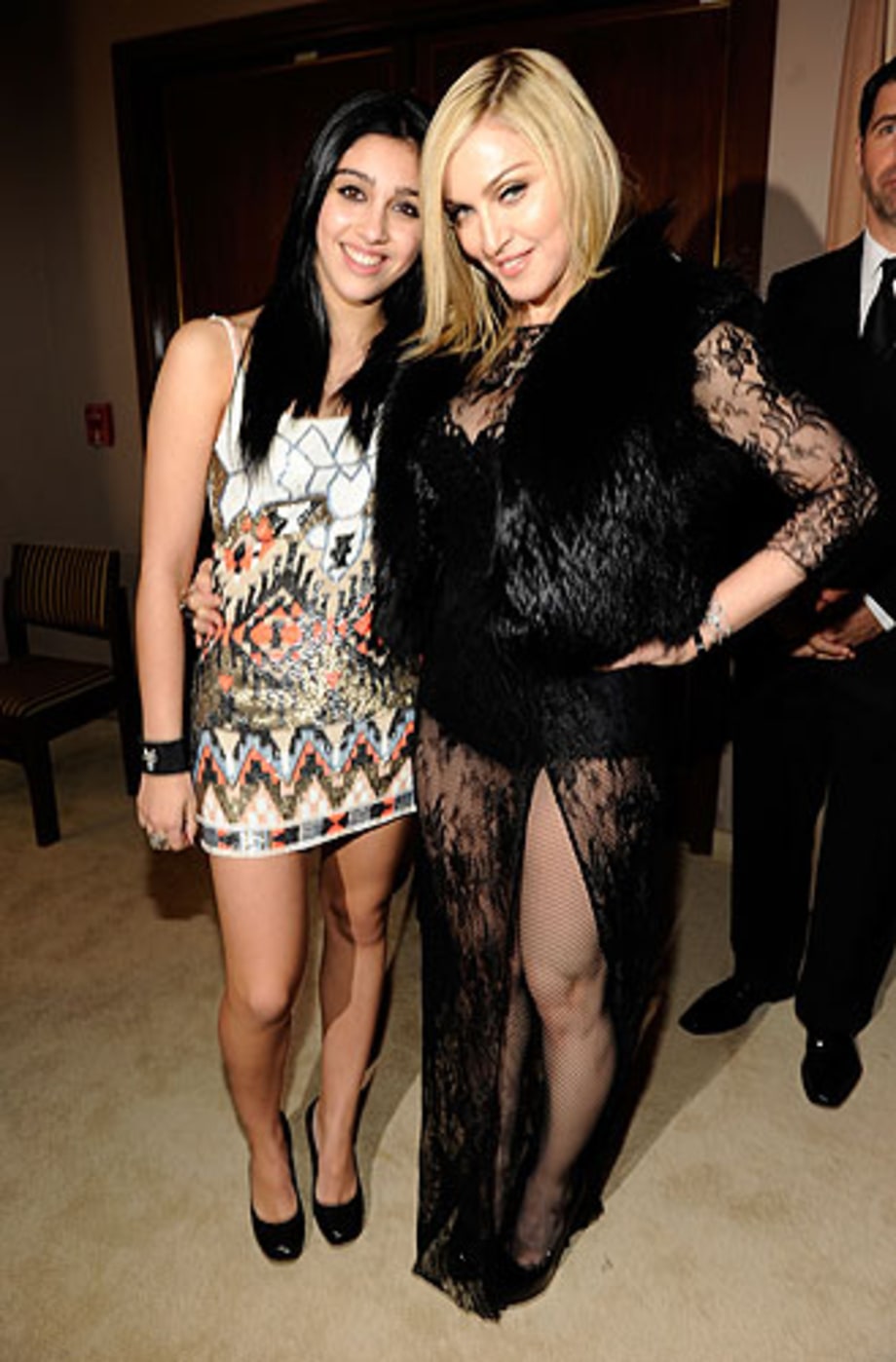 Madonna and Lourdes Leon