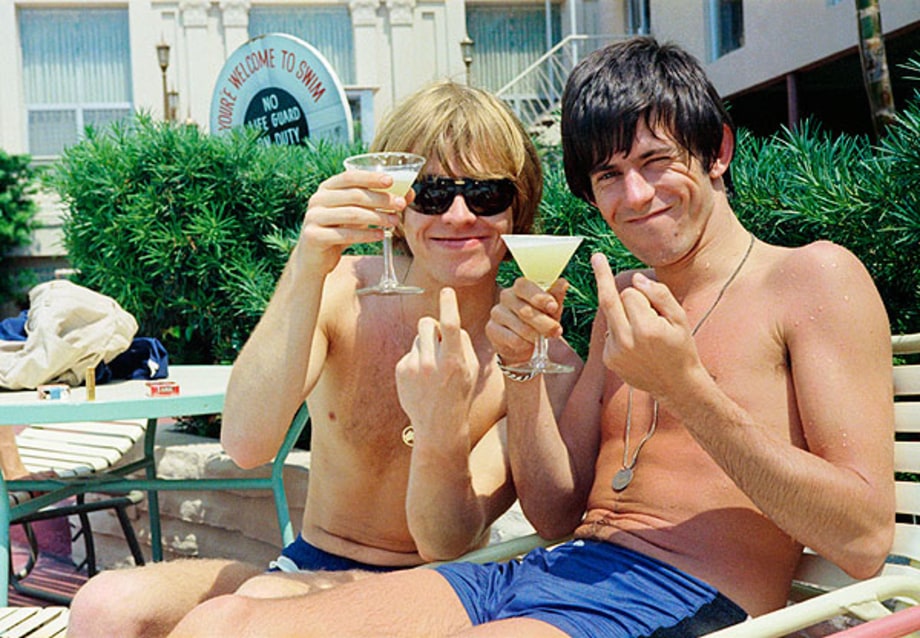 Brian Jones and Keith Richards