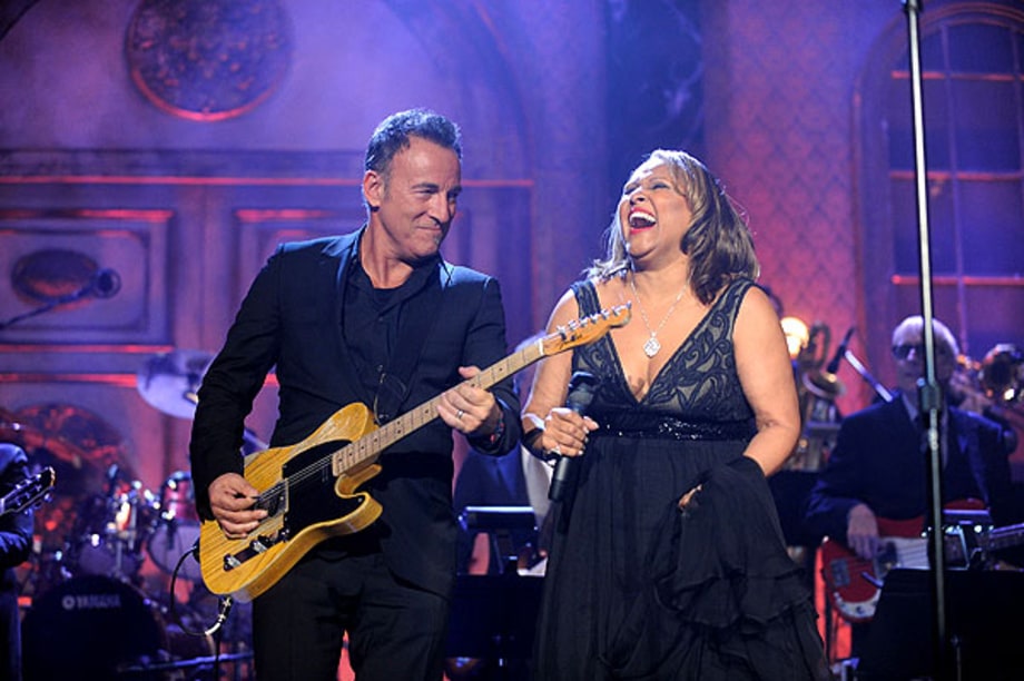 Bruce Springsteen and Darlene Love