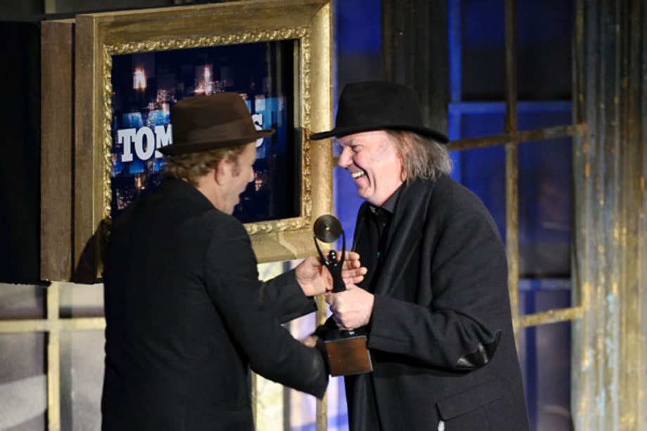 Neil Young and Tom Waits