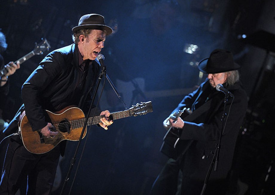 Tom Waits and Neil Young