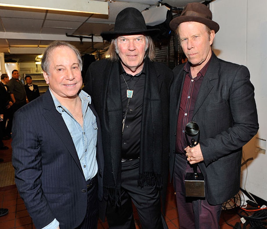 Paul Simon, Neil Young and Tom Waits