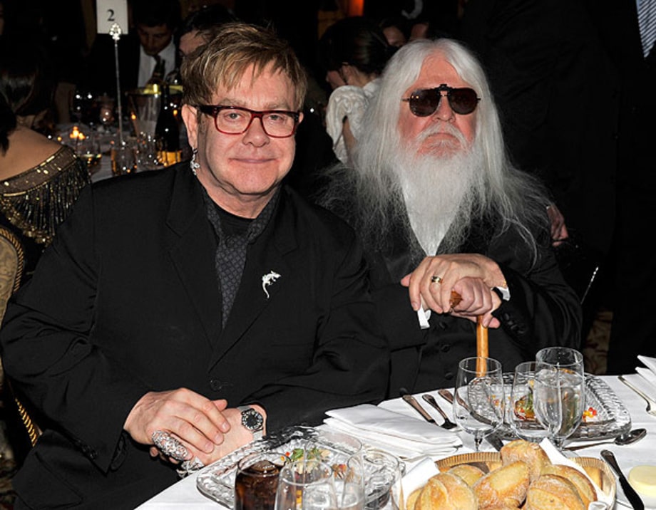 Elton John and Leon Russell
