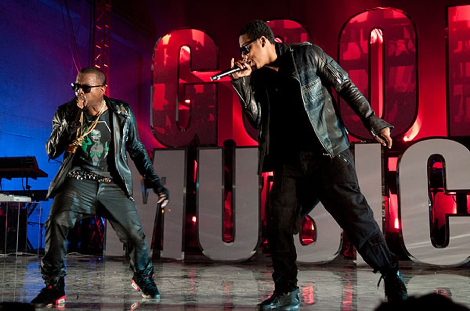 Kanye West and Jay-Z
