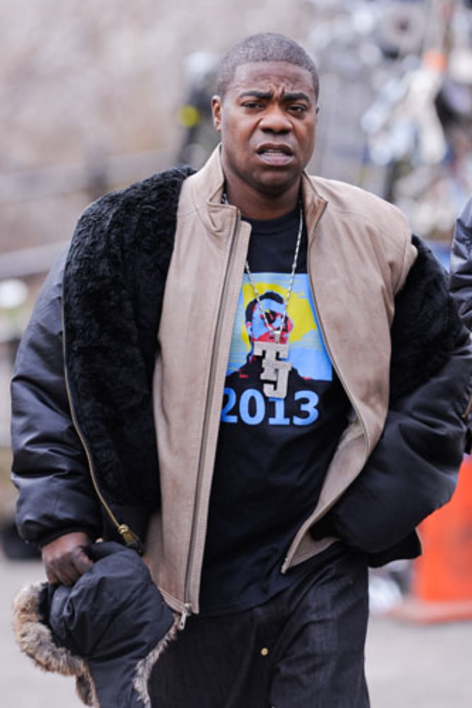 On Tracy Morgan