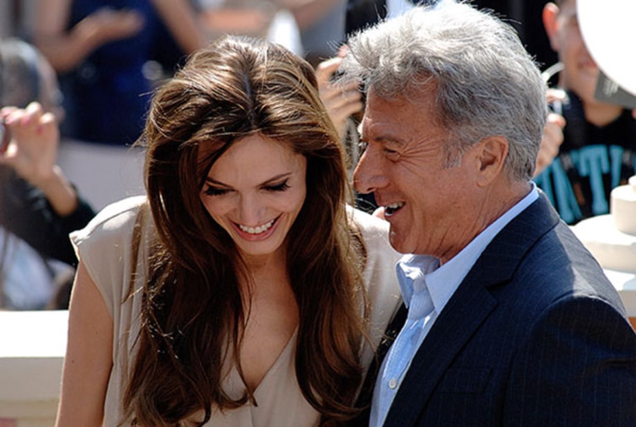 Angelina Jolie and Dustin Hoffman