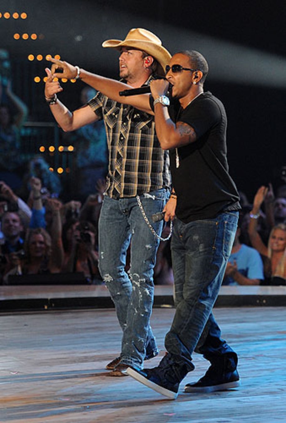 Jason Aldean and Ludacris
