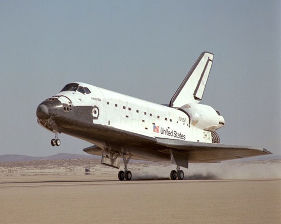 Atlantis' Maiden Flight