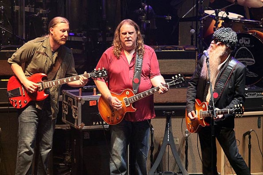 Derek Trucks, Warren Haynes and Billy Gibbons