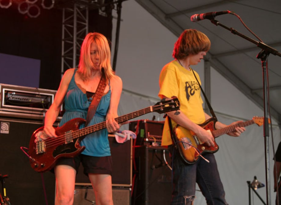 Kim Gordon and Thurston Moore
