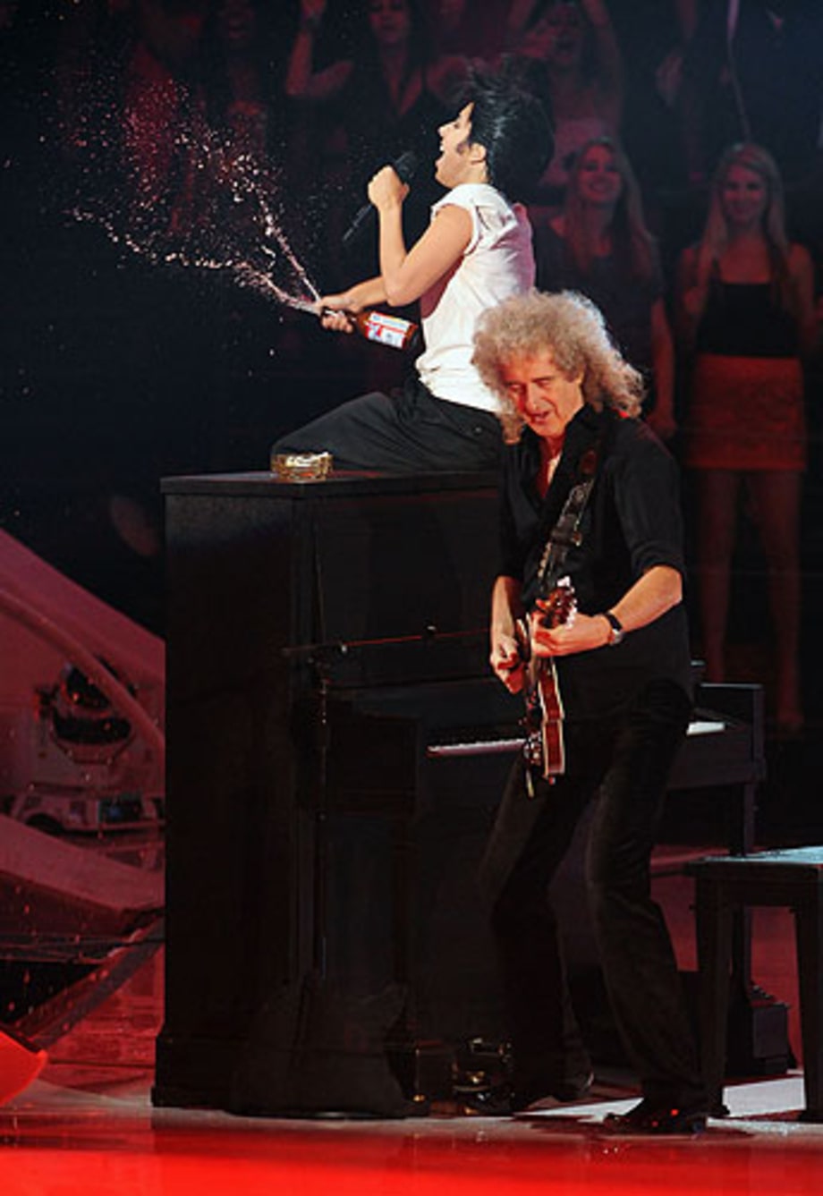 Lady Gaga and Brian May
