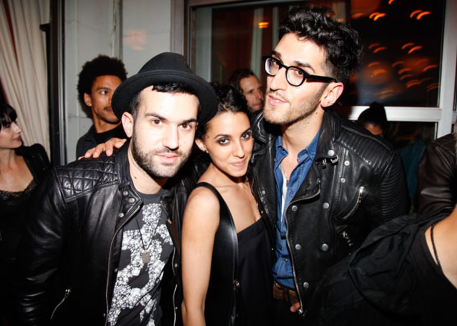 A-Trak, Barbie Bertsiep and David Macklovitch