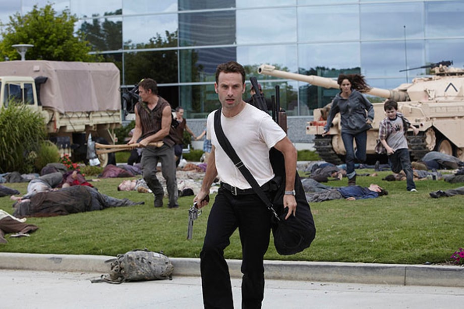 Andrew Lincoln as Sheriff Rick Grimes - 'The Walking Dead'