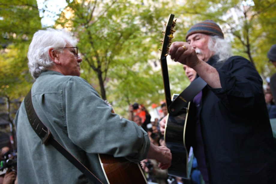 David Crosby and Graham Nash