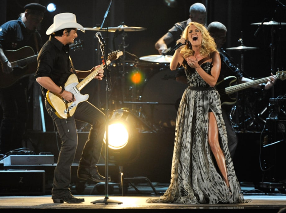 Brad Paisley and Carrie Underwood