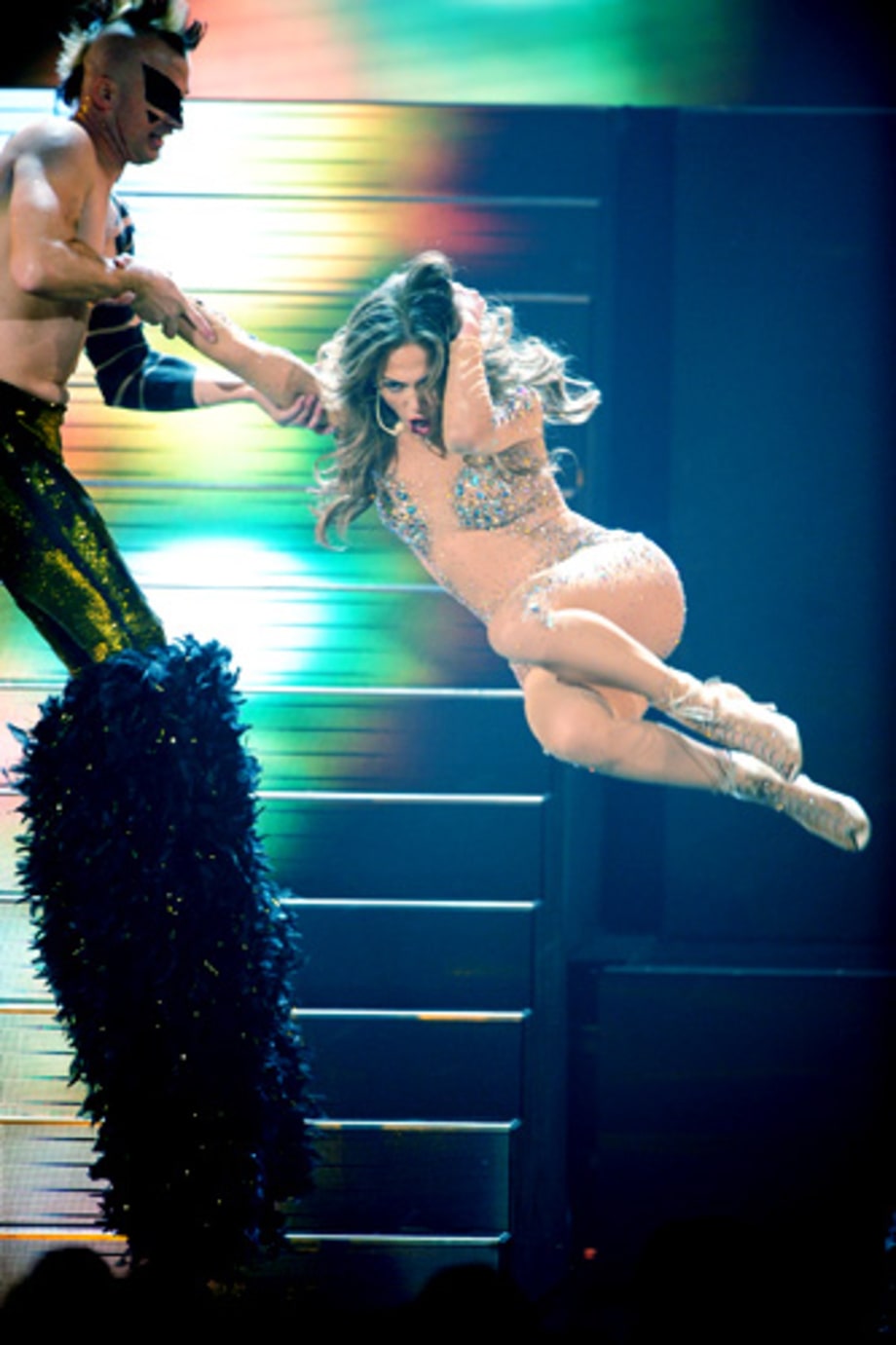 Jennifer Lopez's Gravity Defying Performance