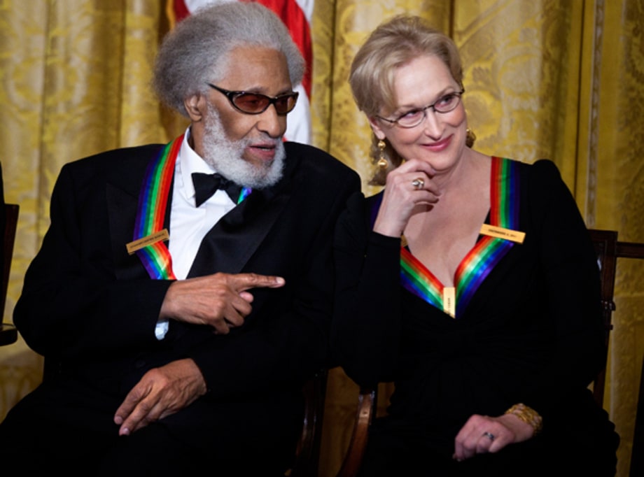 Sonny Rollins and Meryl Streep