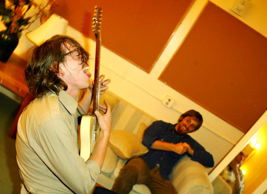 Backstage in 2003
