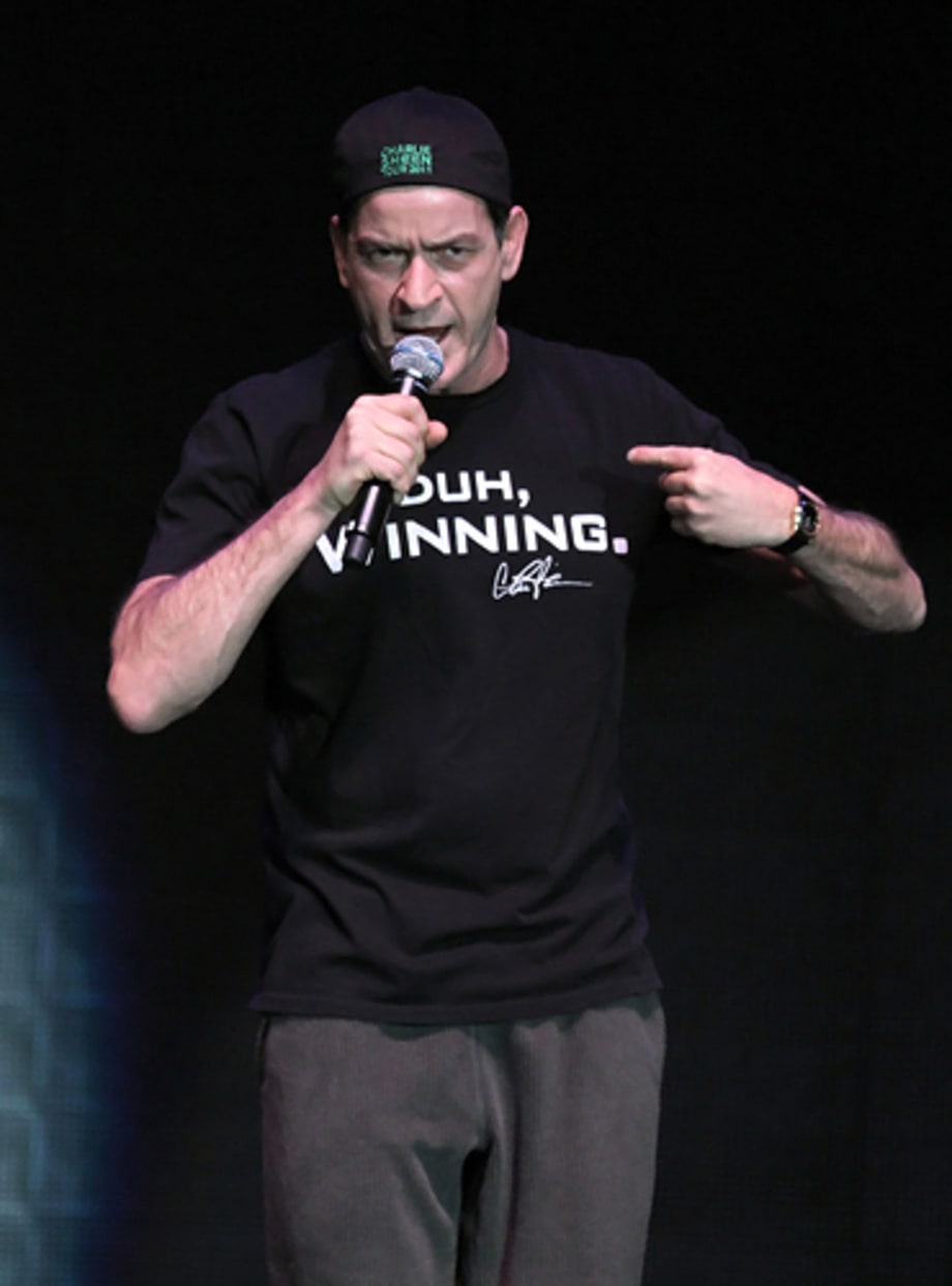 8. Charlie Sheen's Bender