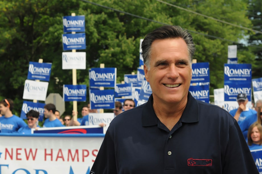 Mitt Drops $5 at a Lemonade Stand