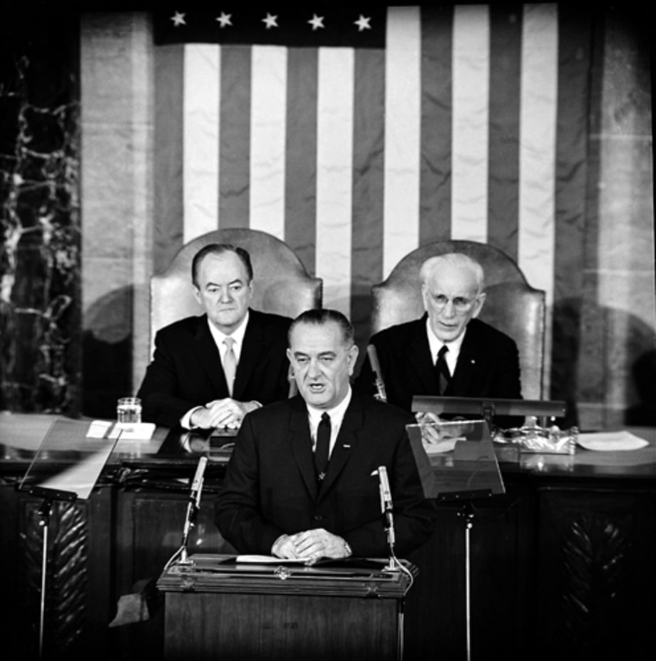 President Lyndon B. Johnson, 1965