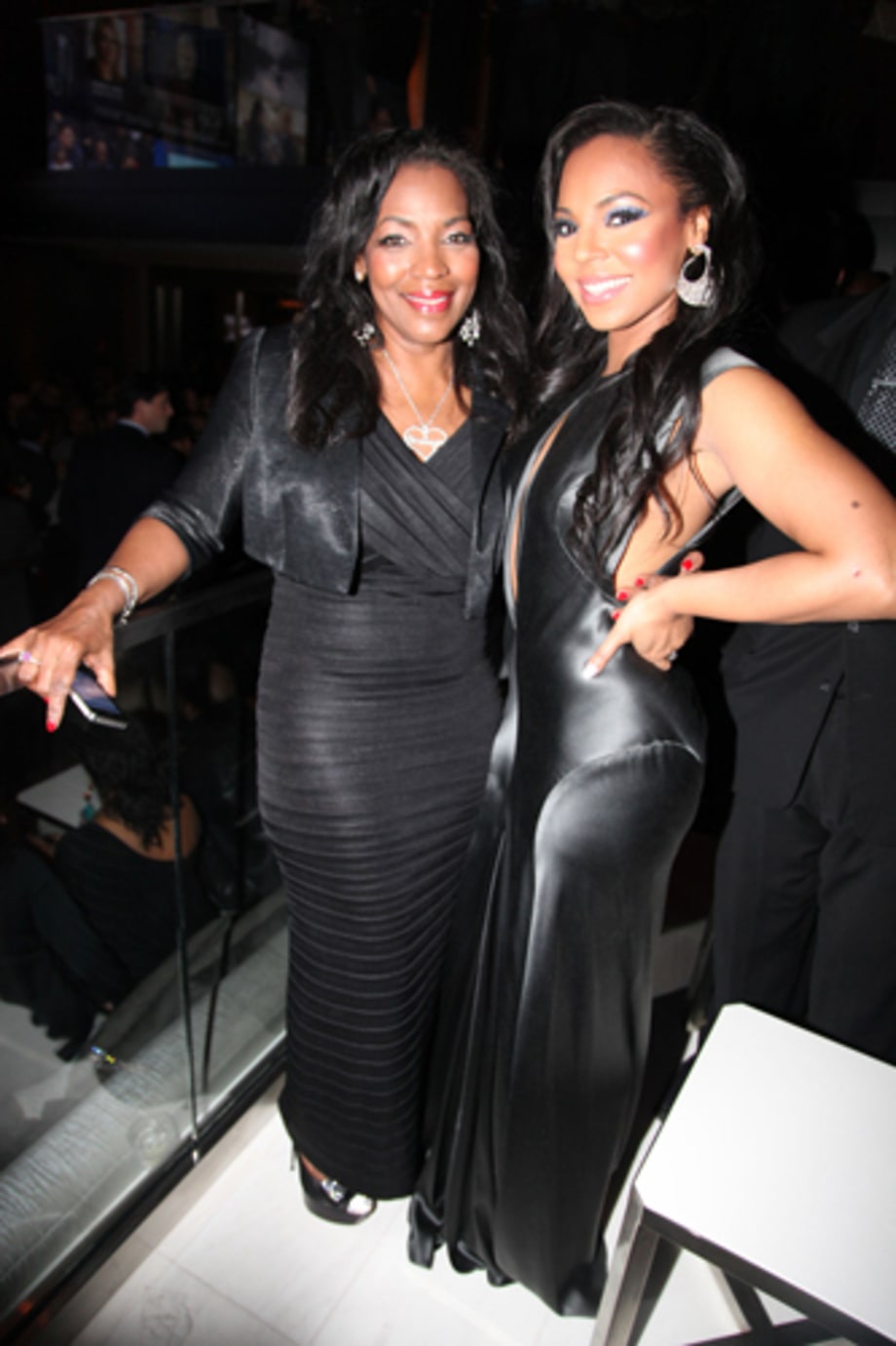 Tina Douglas and Ashanti