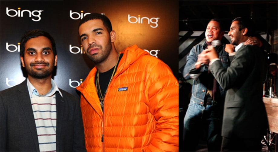 Aziz Ansari and Drake