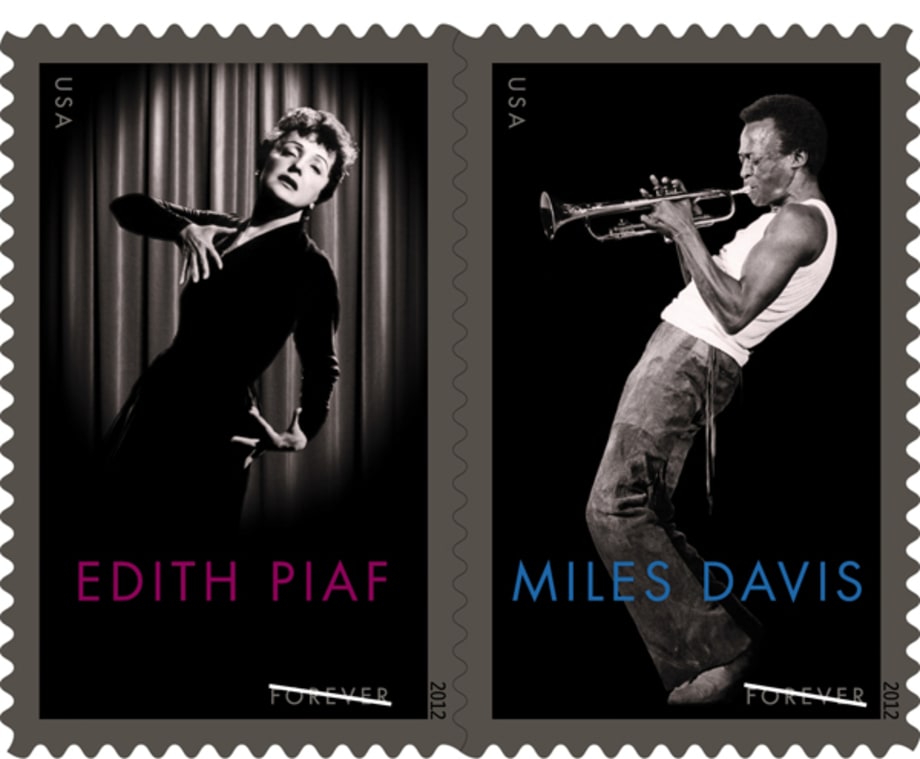 Miles Davis and Edith Piaf