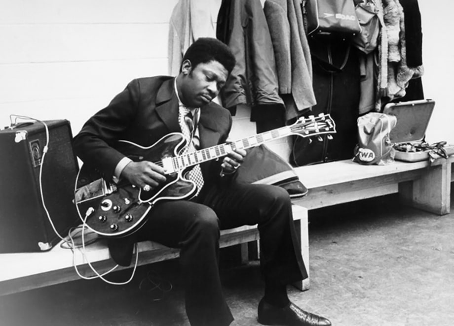 Backstage with 'Lucille'