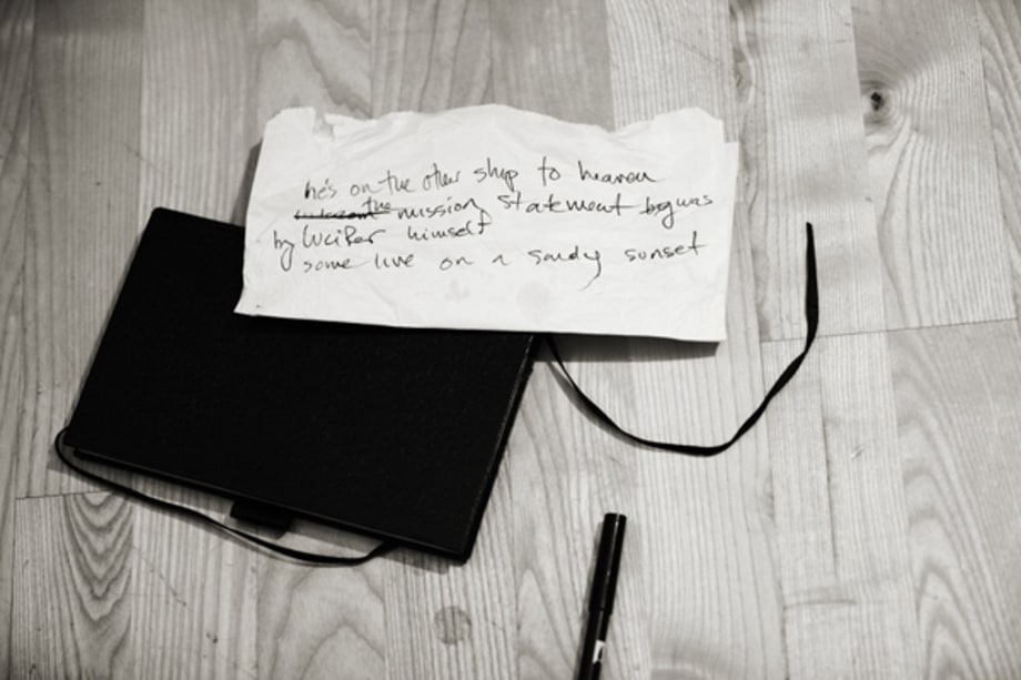 Handwritten Lyrics