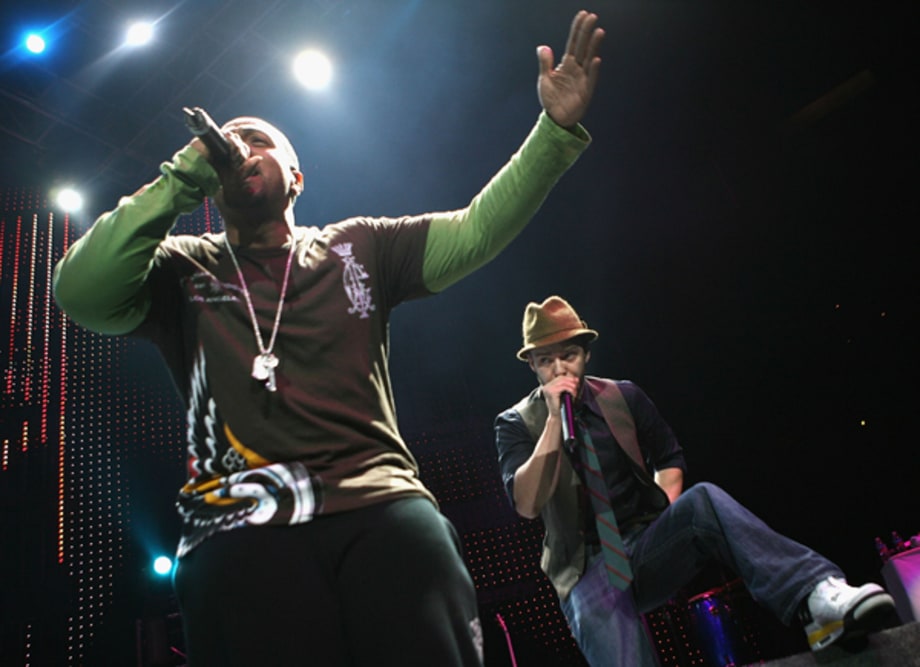 Timbaland and Justin Timberlake 2006