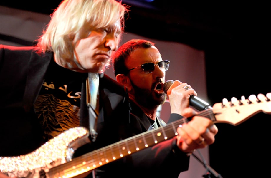 Joe Walsh and Ringo Starr