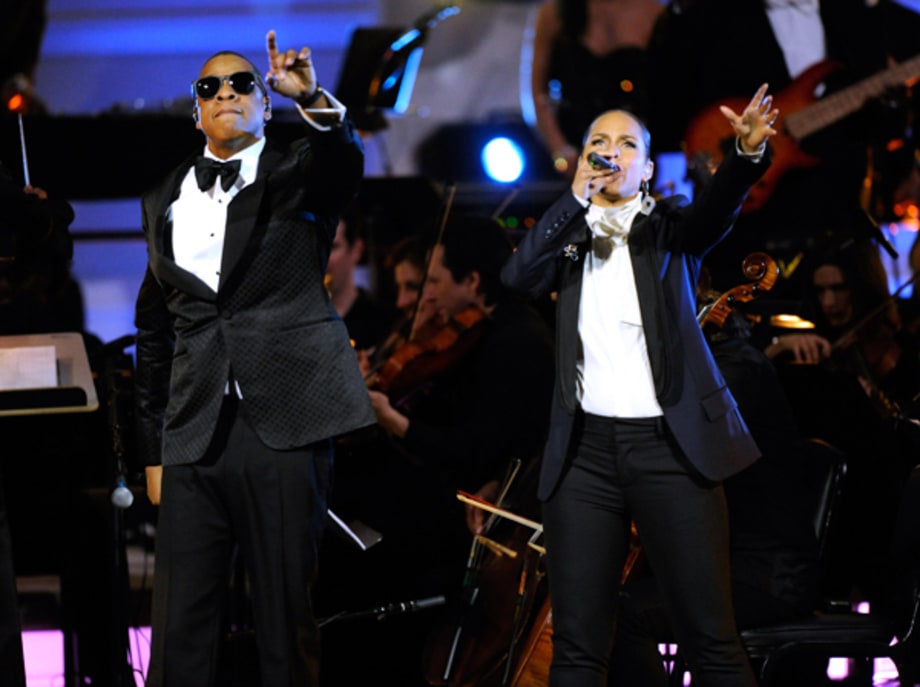 Alicia Keys and Jay-Z