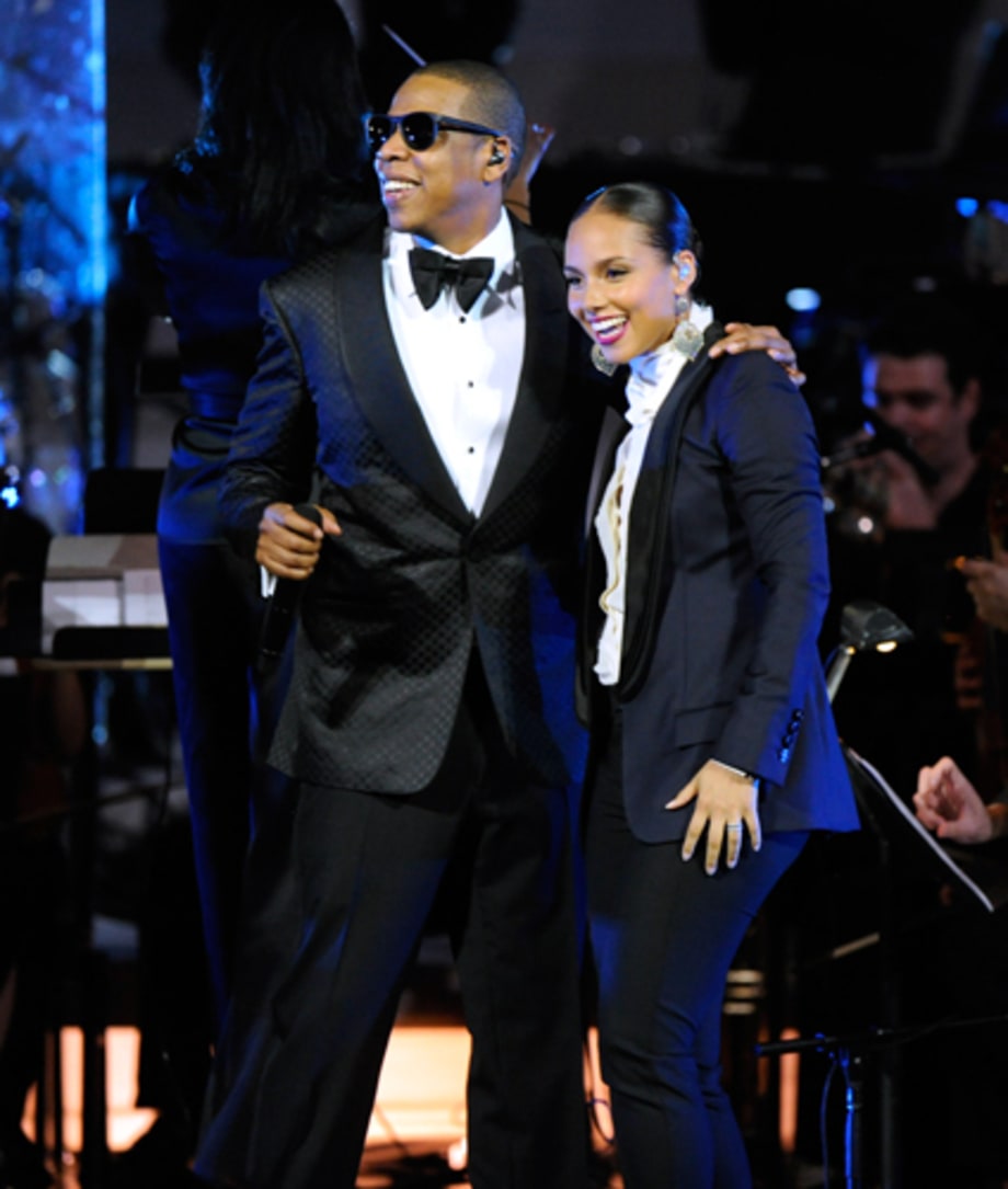 Jay-Z and Alicia Keys