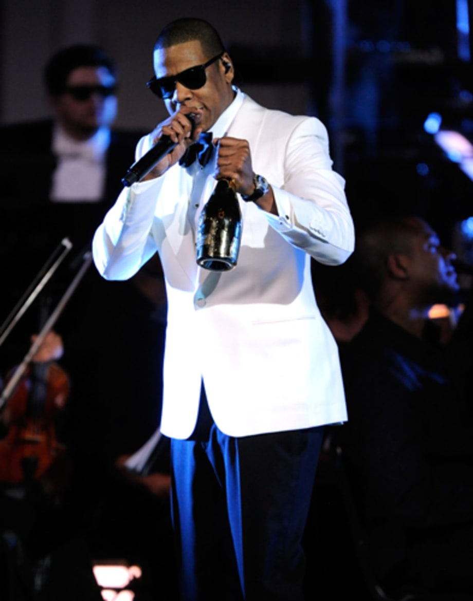 Jay-Z Takes the Stage