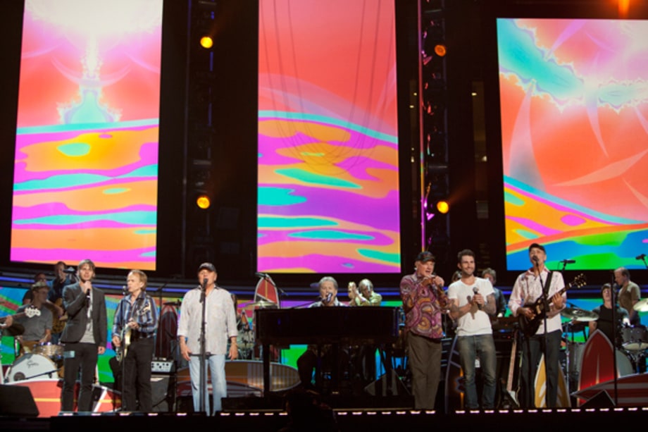 The Beach Boys at Grammy Rehearsals