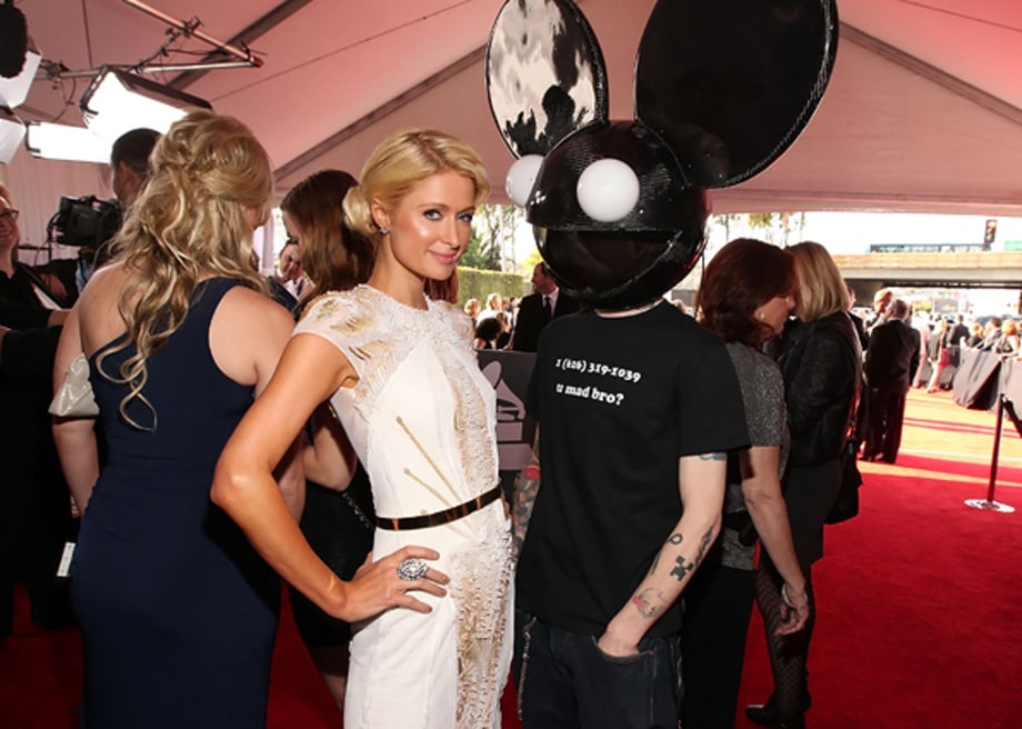 Paris Hilton and Deadmau5