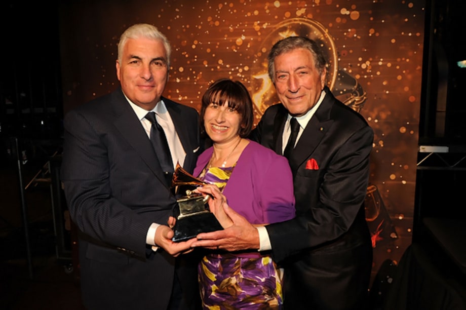 Mitch And Janis Winehouse And Tony Bennett
