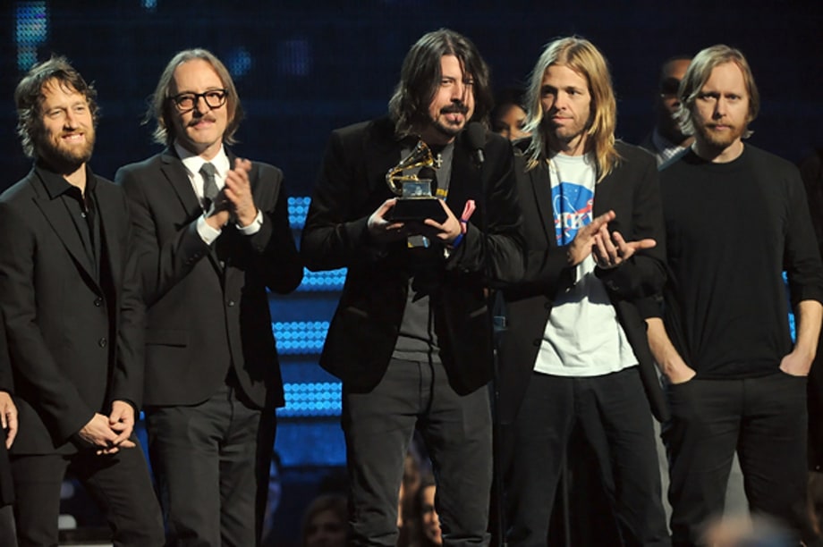 The Foo Fighters and Butch Vig