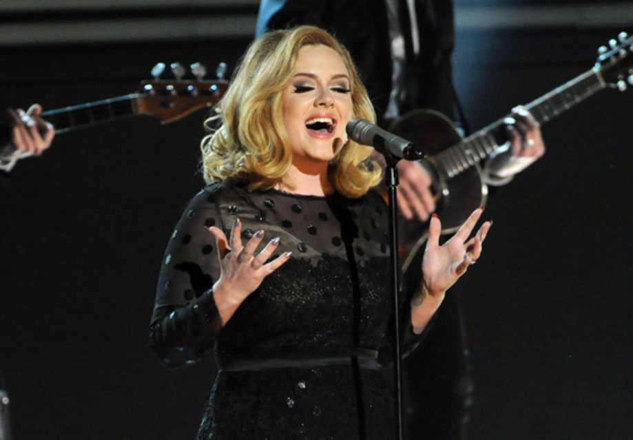 Adele Takes The Stage