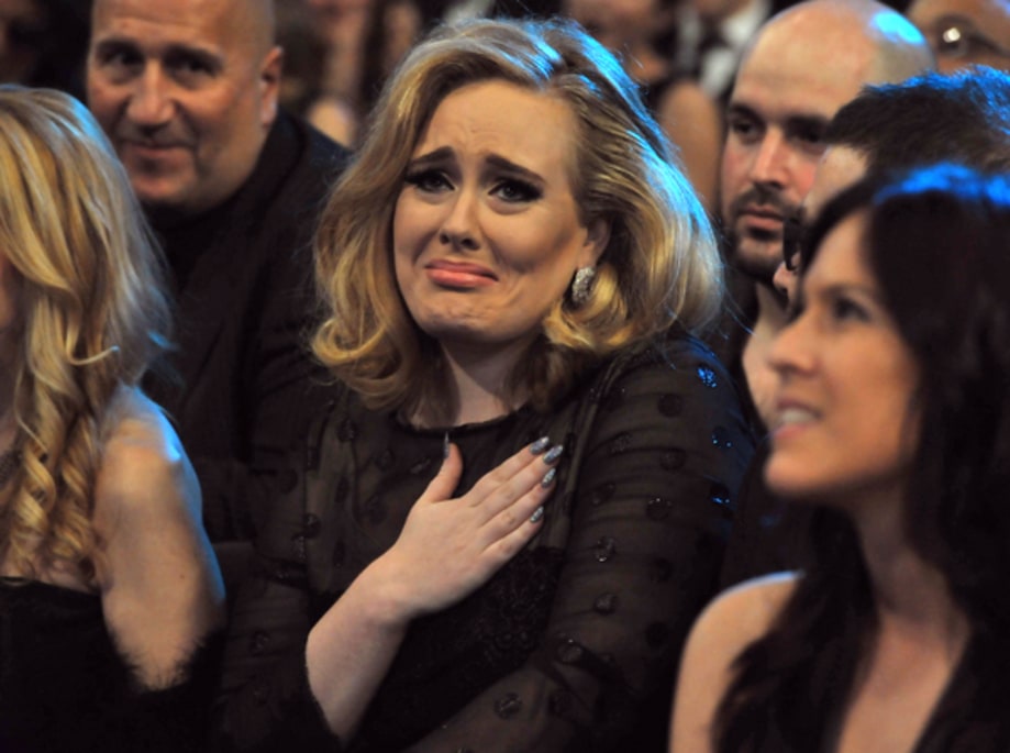 Adele's Emotional Reaction