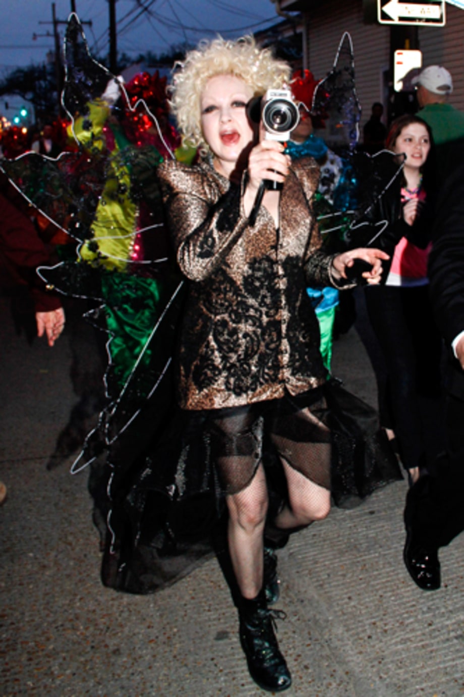 Mardi Gras Fun with Cyndi Lauper