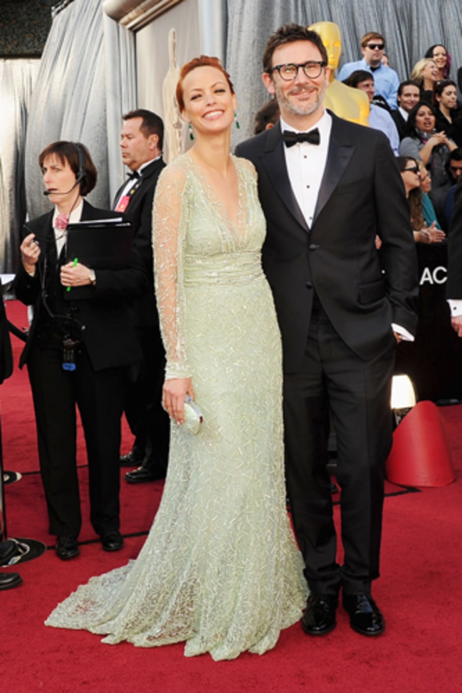 Berenice Bejo and Michel Hazanavicius