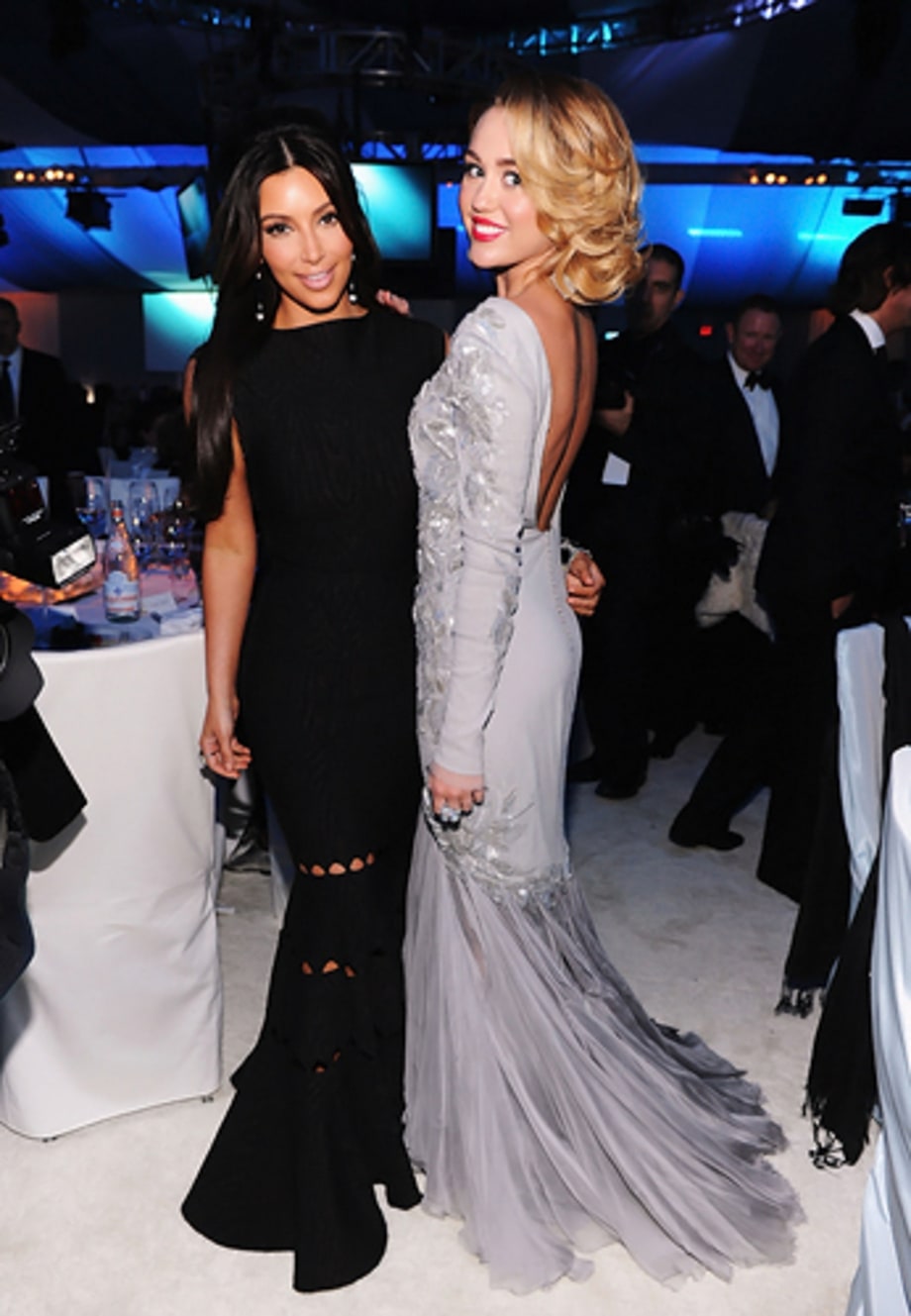 Kim Kardashian and Miley Cyrus