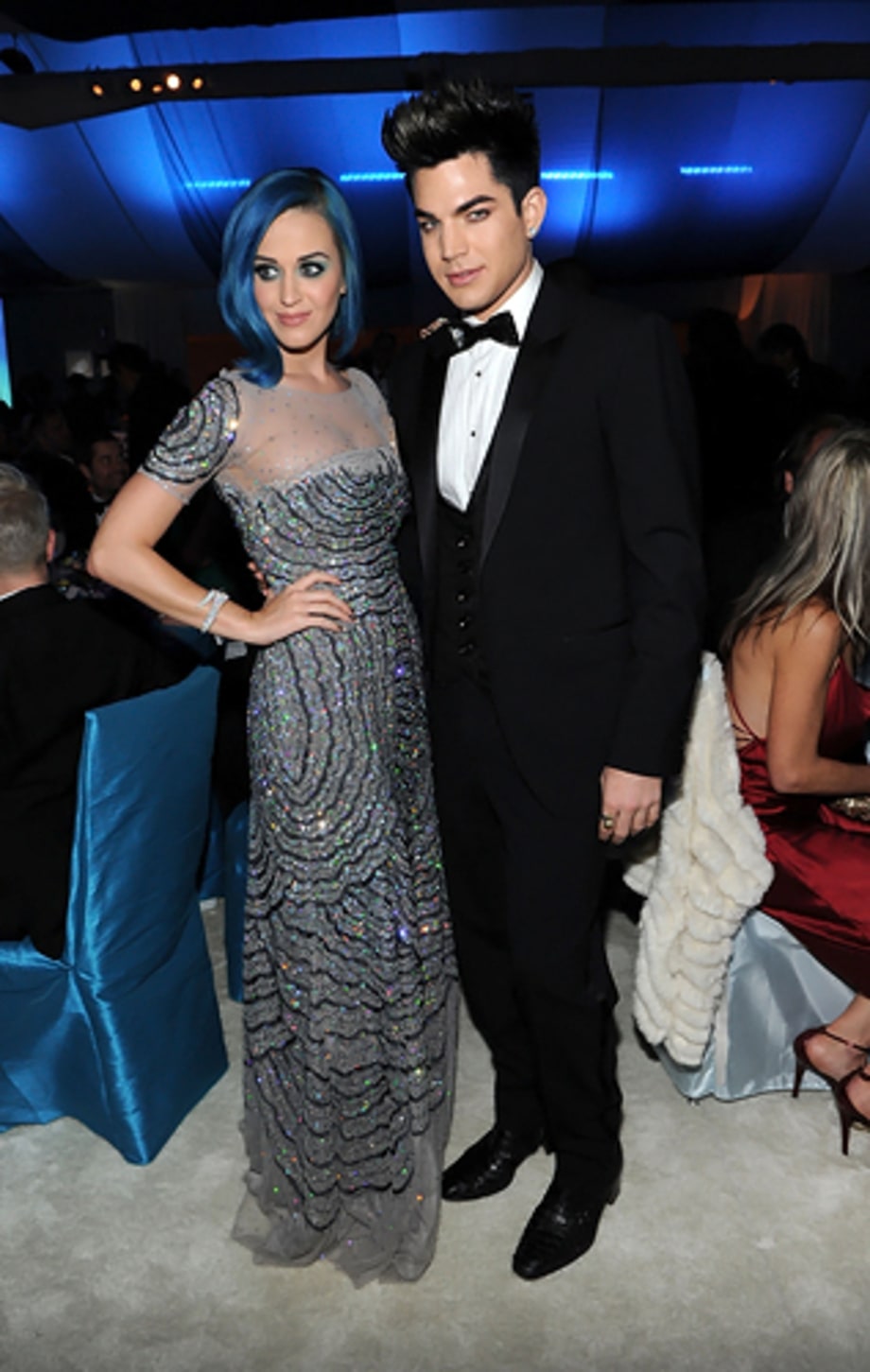 Katy Perry and Adam Lambert