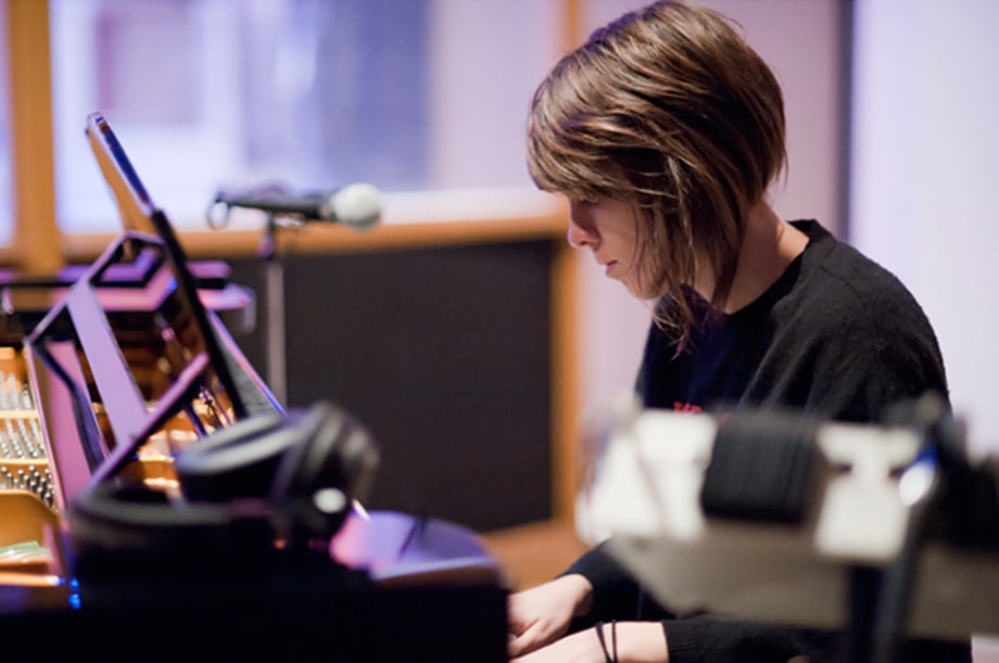 Tegan on Piano